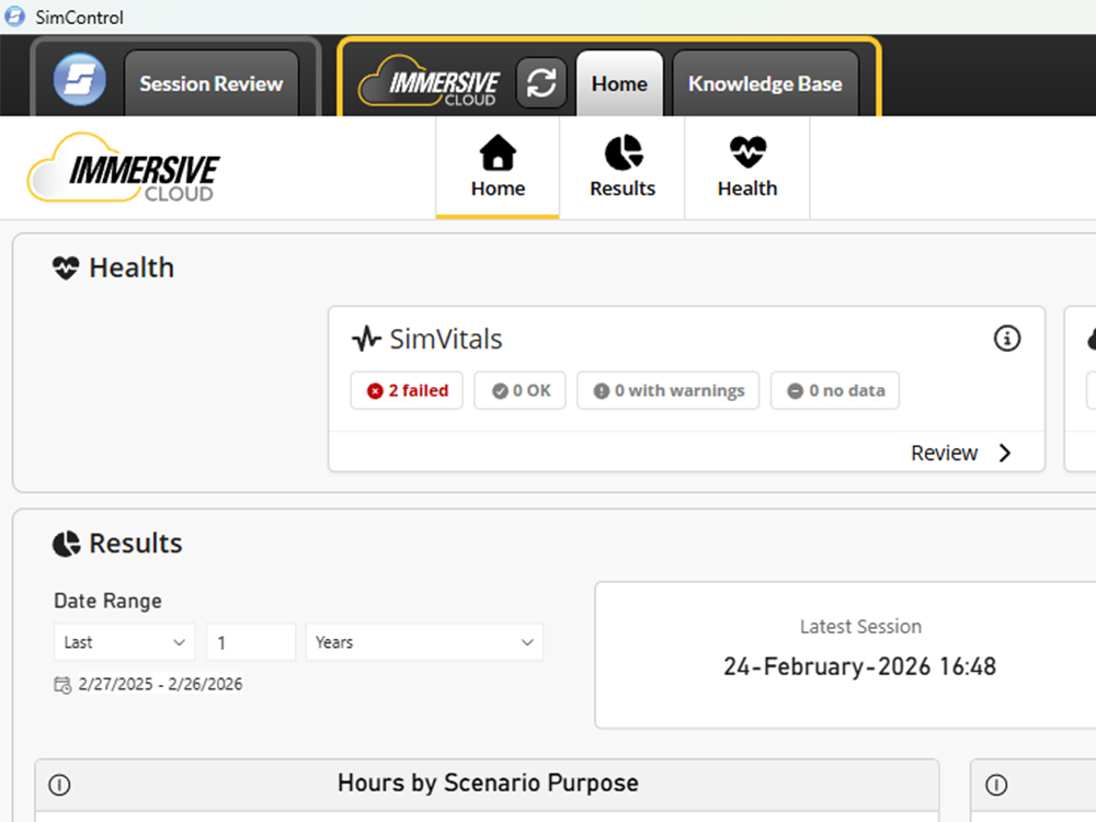 Immersive Cloud - Sekarang di SimControl