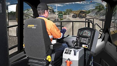 Simulator for Cat® 793F, 797F Haul Trucks